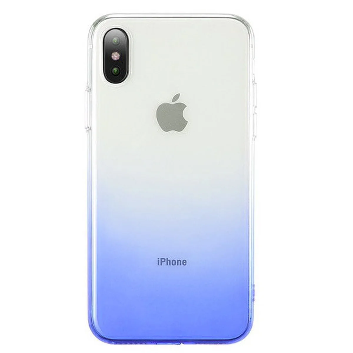 TPU+PC Ombre для Apple iPhone XS Max (6.5") Синий
