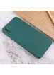 Силіконовий чохол Candy Full Camera для Apple iPhone XS Max (6.5 ") Зелений / Forest green