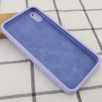 Чохол Silicone Case Square Full Camera Protective (AA) для Apple iPhone XS Max (6.5 ") Бузковий / Dasheen