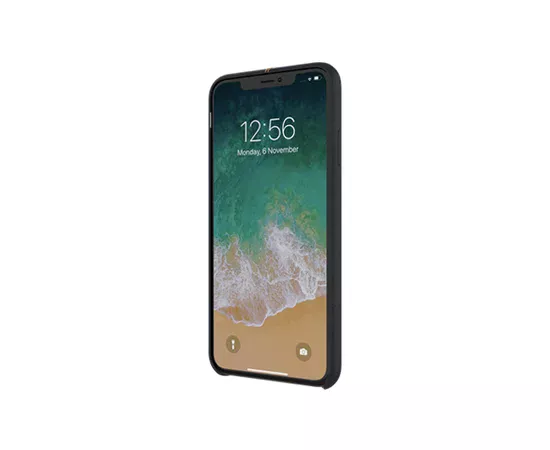Шкіряна накладка Nillkin Englon Series для Apple iPhone XS Max (6.5 ") Чорний