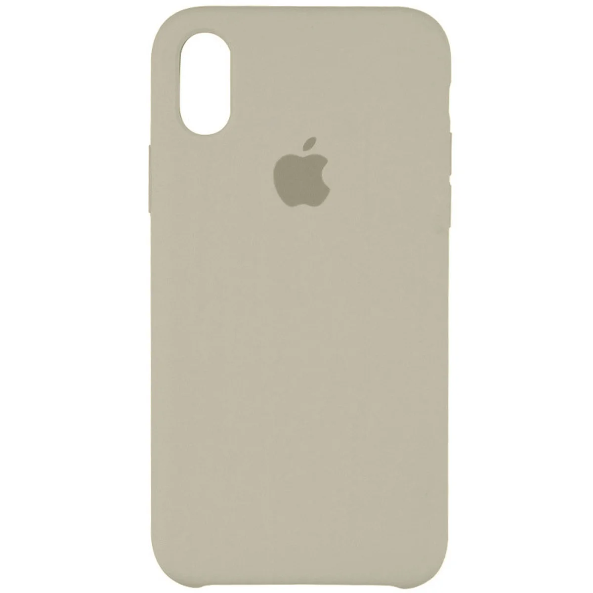Чехол Silicone Case (AA) для Apple iPhone XS Max (6.5") Бежевый / Creamy