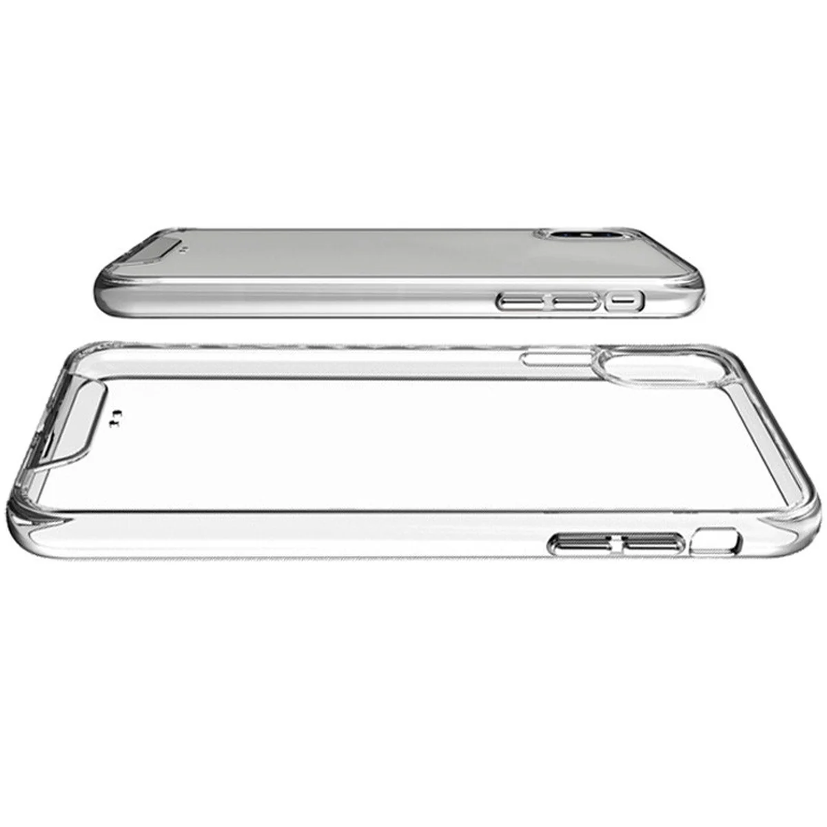 Чехол TPU Space Case transparent для Apple iPhone XS Max (6.5") Прозрачный