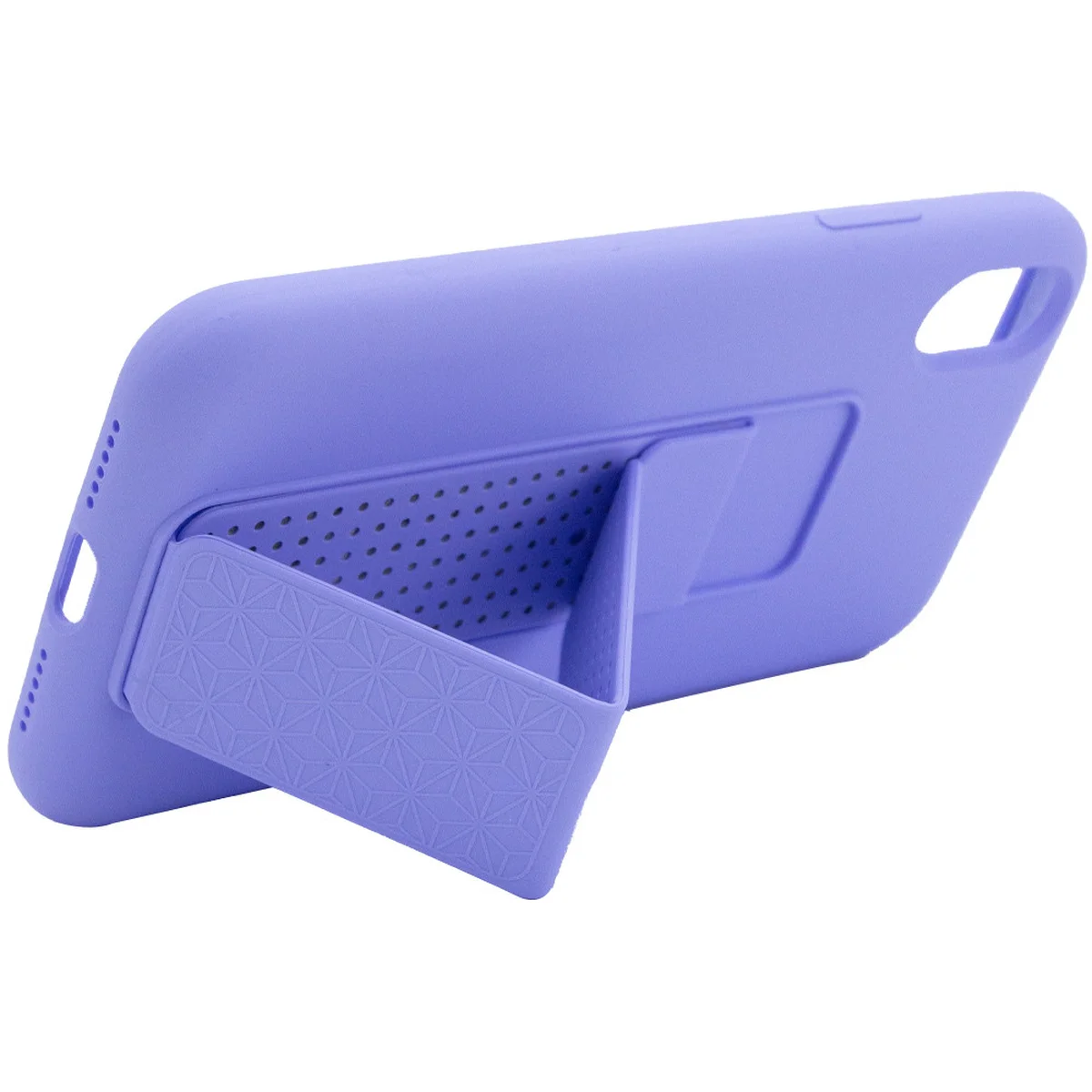 Чохол Silicone Case Hand Holder для Apple iPhone XS Max (6.5 ") Бузковий / Dasheen