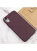 TPU чохол Bonbon Metal Style для Apple iPhone XS Max (6.5") Бордовий / Plum