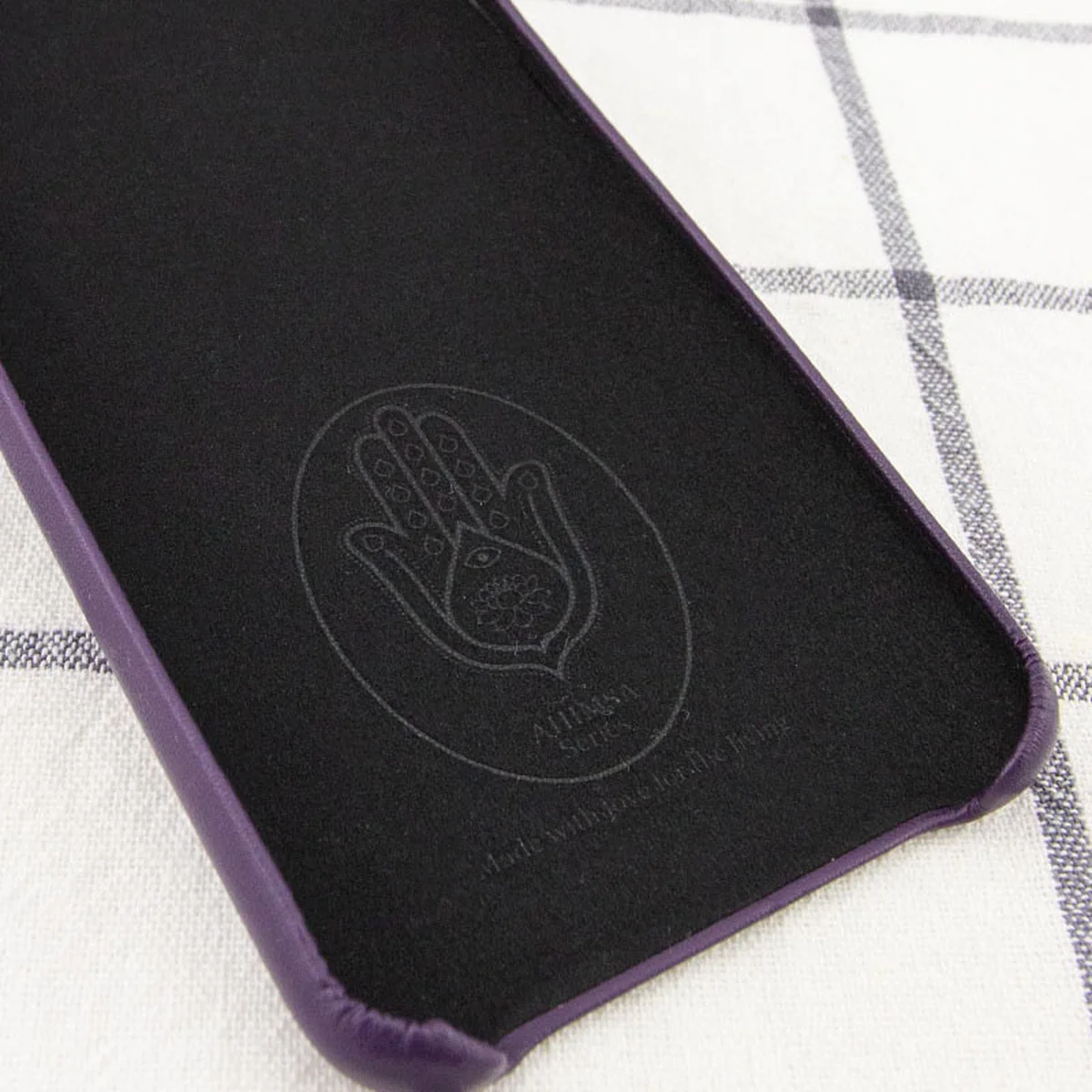 Шкіряний чохол AHIMSA PU Leather Case (A) для Apple iPhone XS Max (6.5 ") Фіолетовий