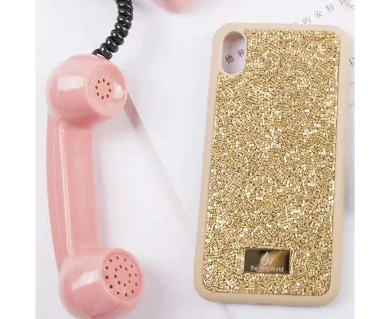 TPU чохол Bling World Brilliant Case для Apple iPhone XS Max (6.5 ") Золотий