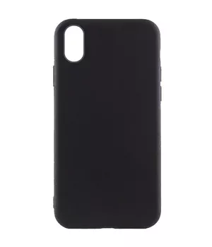 Силиконовый чехол Candy для Apple iPhone XS Max (6.5") Черный