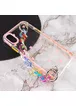 TPU+PC чохол Colorspot з ремінцем-ланцюгом для Apple iPhone XS Max (6.5") Pink hearts