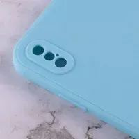 Силіконовий чохол Candy Full Camera для Apple iPhone XS Max (6.5 ") Бірюзовий / Turquoise