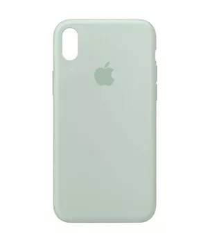 Чехол Silicone Case Full Protective (AA) для Apple iPhone XS Max (6.5") Бирюзовый / Beryl