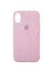 Чехол ALCANTARA Case Full для Apple iPhone XS Max (6.5") Розовый