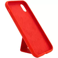 Чехол Silicone Case Hand Holder для Apple iPhone XS Max (6.5") Красный / Red