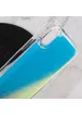 Неоновый чехол Neon Sand glow in the dark для Apple iPhone XS Max (6.5") Голубой