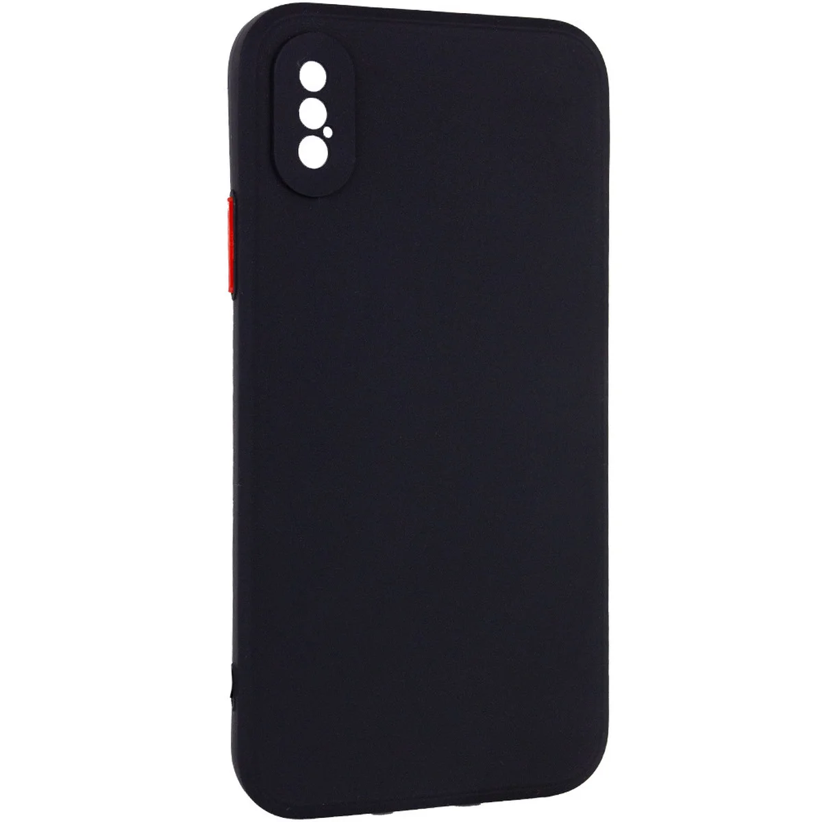 Чехол TPU Square Full Camera для Apple iPhone XS Max (6.5") Черный