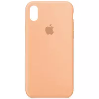 Чохол Silicone Case Full Protective (AA) Apple iPhone XS Max (6.5") Помаранчевий / Cantaloupe