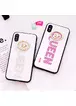 TPU + Glass чохол TYBOMB Queen для Apple iPhone XS Max (6.5 ") pink