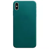 Силиконовый чехол Candy для Apple iPhone XS Max (6.5") Зеленый / Forest green