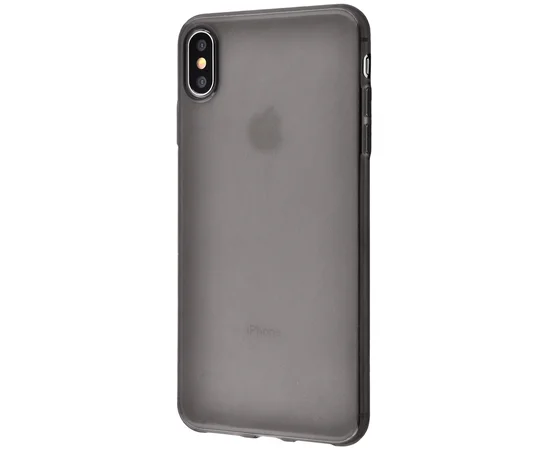 TPU чохол Baseus Simplicity Series Case для Apple iPhone XS Max (6.5 ") Сірий (прозорий)