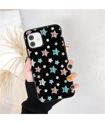 Силіконовий чохол 3D "Gradient Star" для iPhone 12 Pro / 12 Силіконовий чохол 3D "Gradient Star" для iPhone 12 Pro / 12