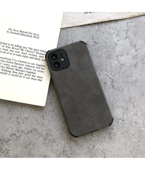 Силіконовий чохол "Vintage Leather" для iPhone 12