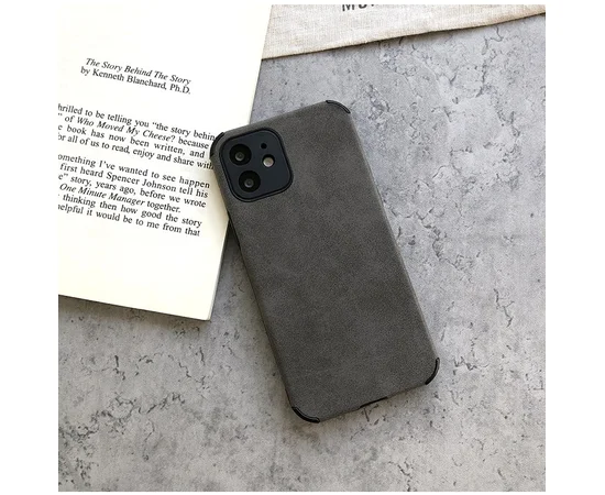 Силиконовый чехол "Vintage Leather" для iPhone 12