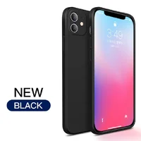 Силіконовий чохол "Square Silicone" чорний для iPhone 11