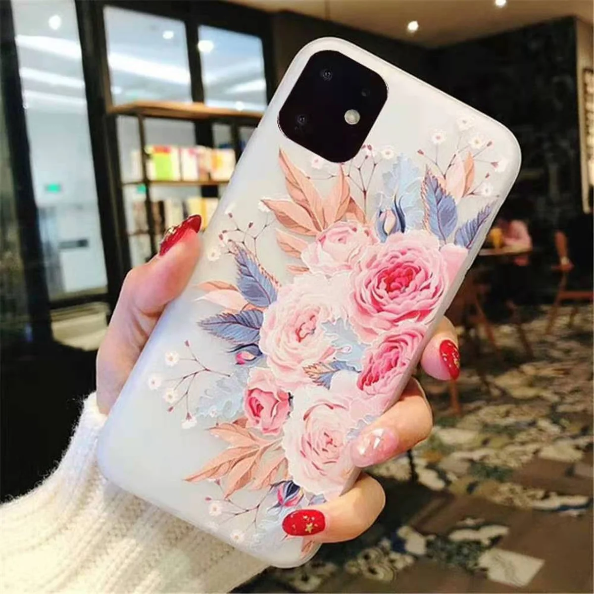 Силиконовый чехол "Flower Case" для iPhone 11 Pro
