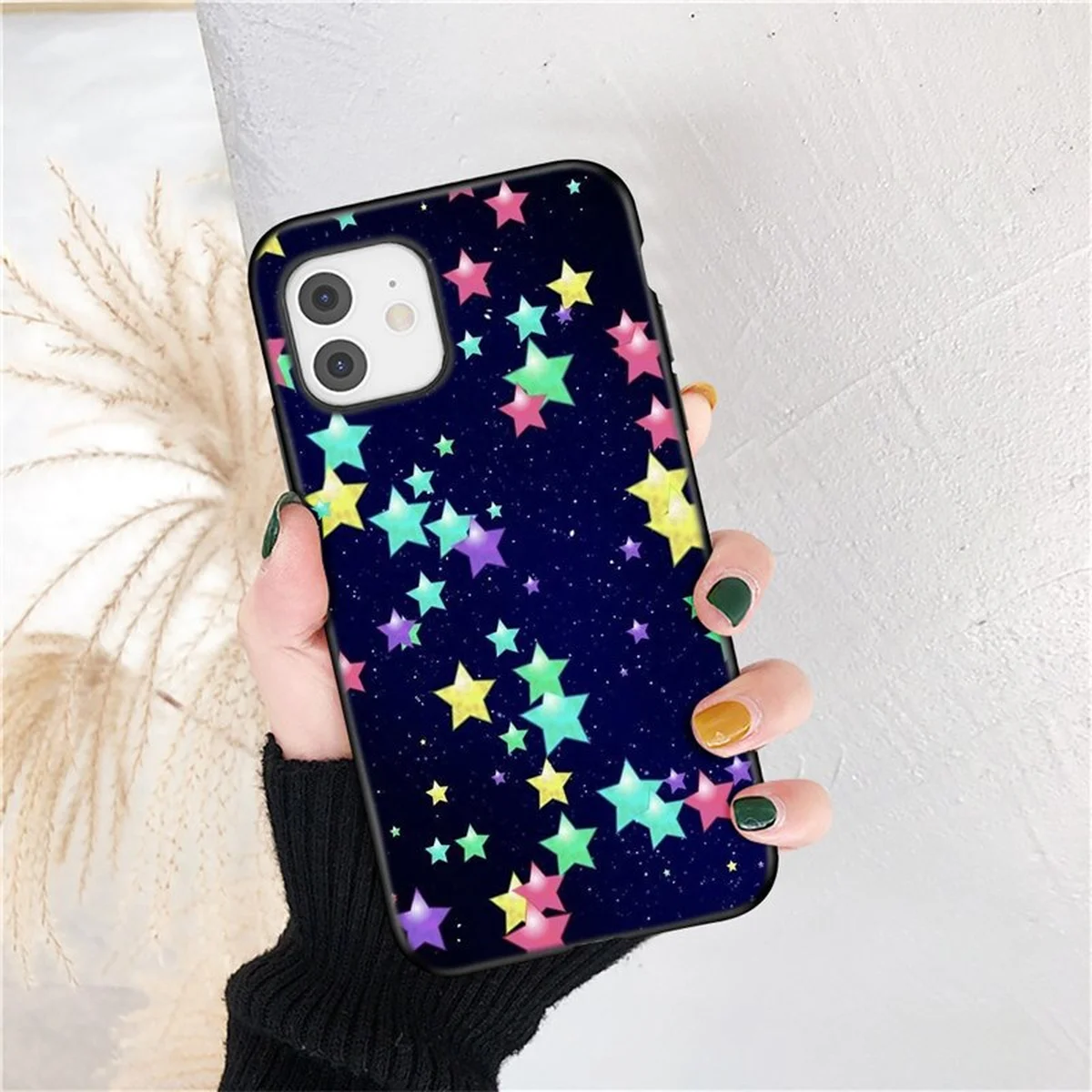 Силиконовый чехол 3D "Star Pattern" для iPhone 11