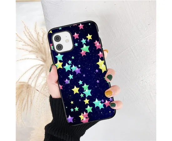 Силіконовий чохол 3D "Star Pattern" для iPhone 11