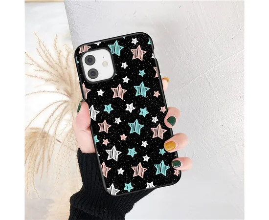 Силіконовий чохол 3D "Gradient Star" для iPhone 11