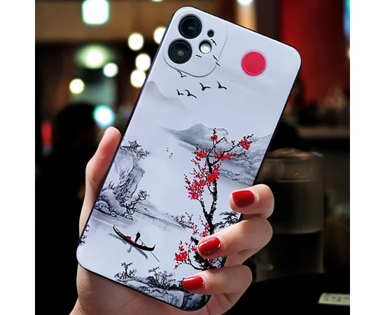 Силиконовый чехол "Япония" для iPhone 12