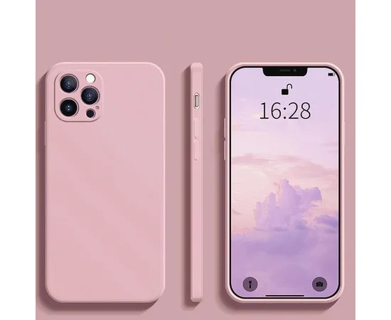 Силіконовий чохол "Square Silicone" блідо-рожевий для iPhone 11 Pro