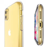 Силиконовый чехол "Thin Transparent" для Apple iPhone 11 Бесцветный (Прозрачный)