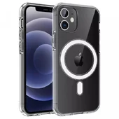 Силиконовый чехол "JASTER" with MagSafe для iPhone 11 Прозрачный