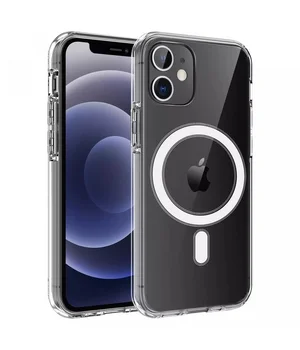 Силиконовый чехол "JASTER" with MagSafe для iPhone 11 Прозрачный Силиконовый чехол "JASTER" with MagSafe для iPhone 11 Прозрачный