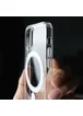 Силіконовий чохол "JASTER" with MagSafe для iPhone 11 Прозорий