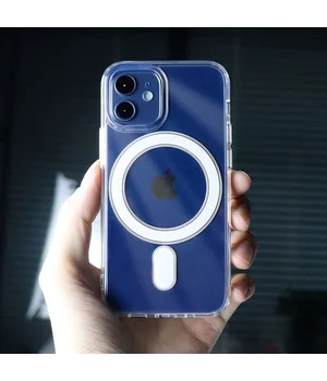 Силиконовый чехол "JASTER" with MagSafe для iPhone 11 Прозрачный Силиконовый чехол "JASTER" with MagSafe для iPhone 11 Прозрачный