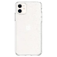 Силіконовий чохол "Bling Diamond" з блискітками для iPhone 11 Прозорий