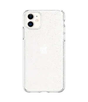 Силиконовый чехол "Bling Diamond" с блестками для iPhone 11 Прозрачный