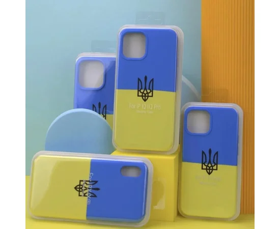 Силіконовий чохол Silicone Case Full Protective для Apple iPhone 14 Plus Ukraine