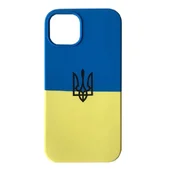 Силиконовый чехол Silicone Case Full Protective для Apple iPhone 13 Ukraine