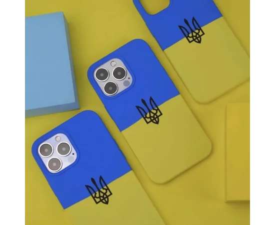 Силіконовий чохол Silicone Case Full Protective для Apple iPhone 14 Plus Ukraine