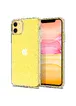 Силіконовий чохол "Bling Diamond" з блискітками для iPhone 11 Прозорий