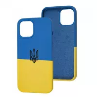 Силиконовый чехол Silicone Case Full Protective для Apple iPhone 13 Pro Ukraine