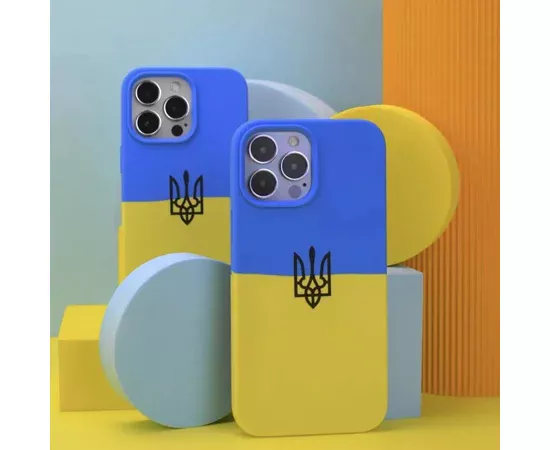 Силіконовий чохол Silicone Case Full Protective для Apple iPhone 11 Ukraine