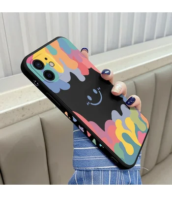 Силіконовий чохол "Summer Ice Cream" чорний для iPhone 12