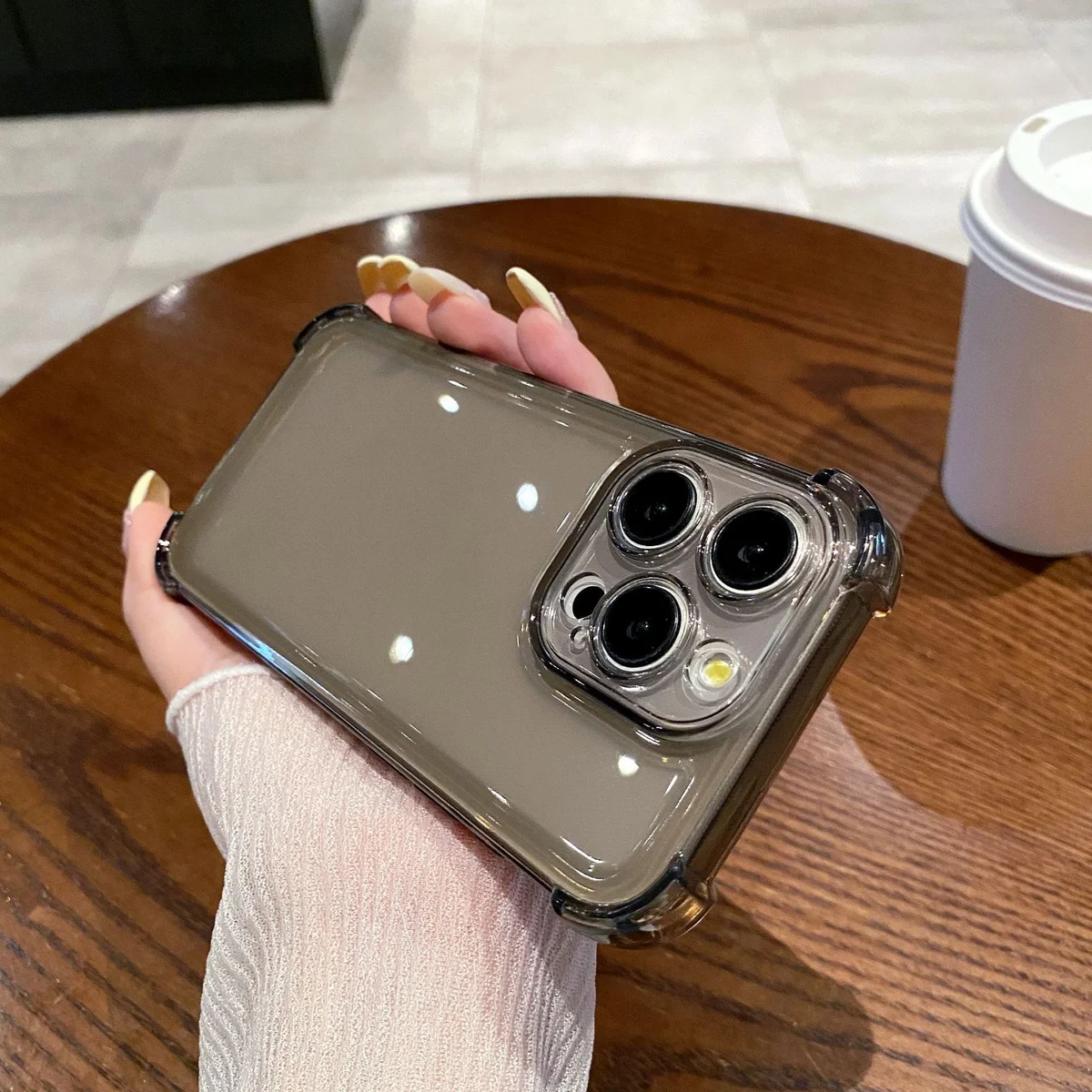 Силиконовый чехол "Crystal Armor" для iPhone 11 Pro Max Черный