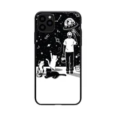 Силіконовий чохол "Космічні котики" для iPhone 12 Pro / 12