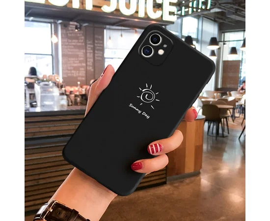 Силиконовый чехол "Sunny Day" для iPhone 12