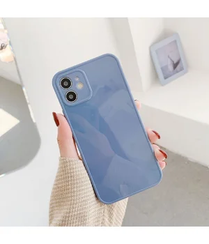 Силіконовий чохол "Candy Color" синій для iPhone 12